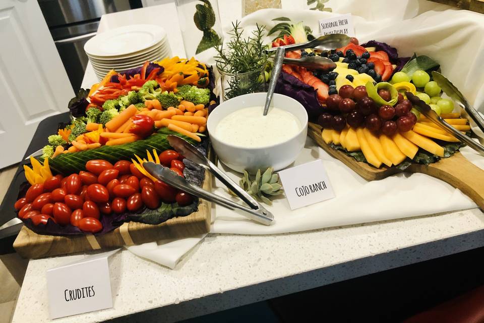 Veggie & Fruit Display