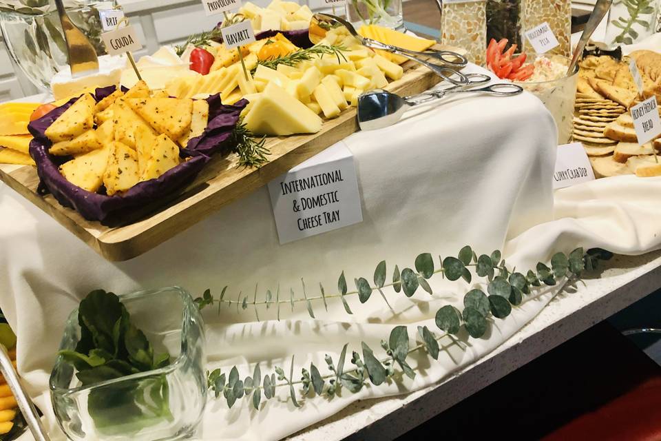 International Cheese Display