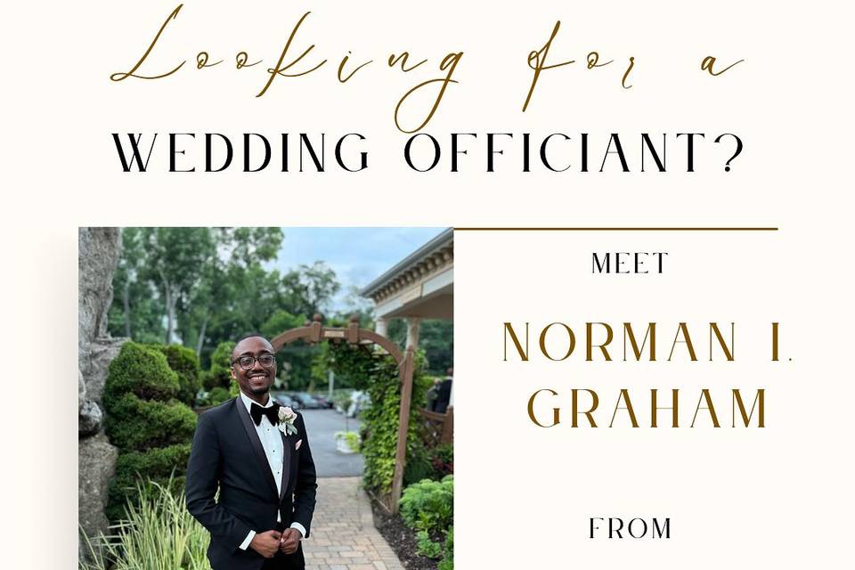 Looking For An Officiant?