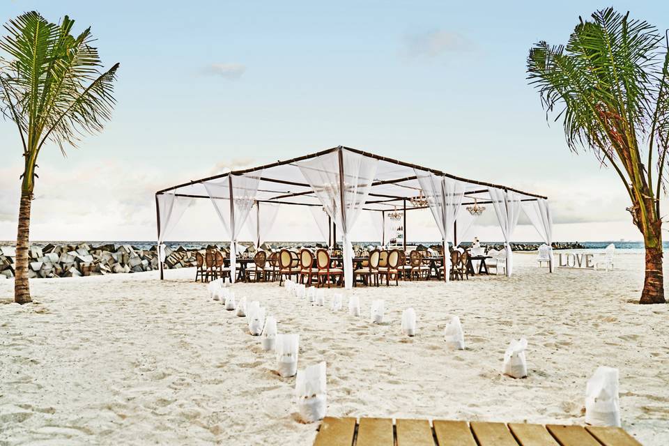 Beach Reception