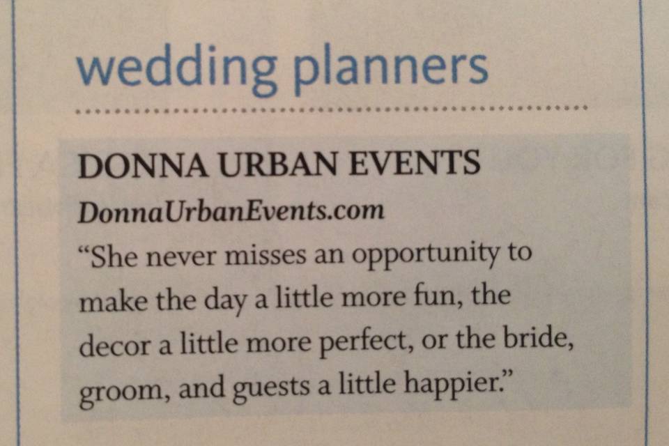 Donna Urban Events