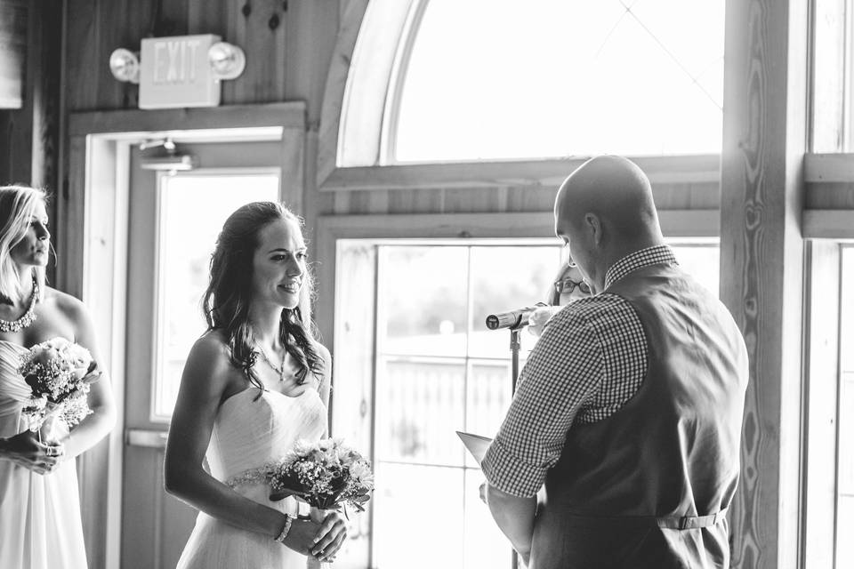 Exchanging vows - Kaylyn Ivy Photography