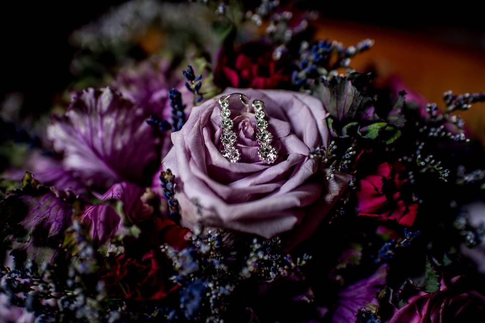 Purple florals - Kaylyn Ivy Photography