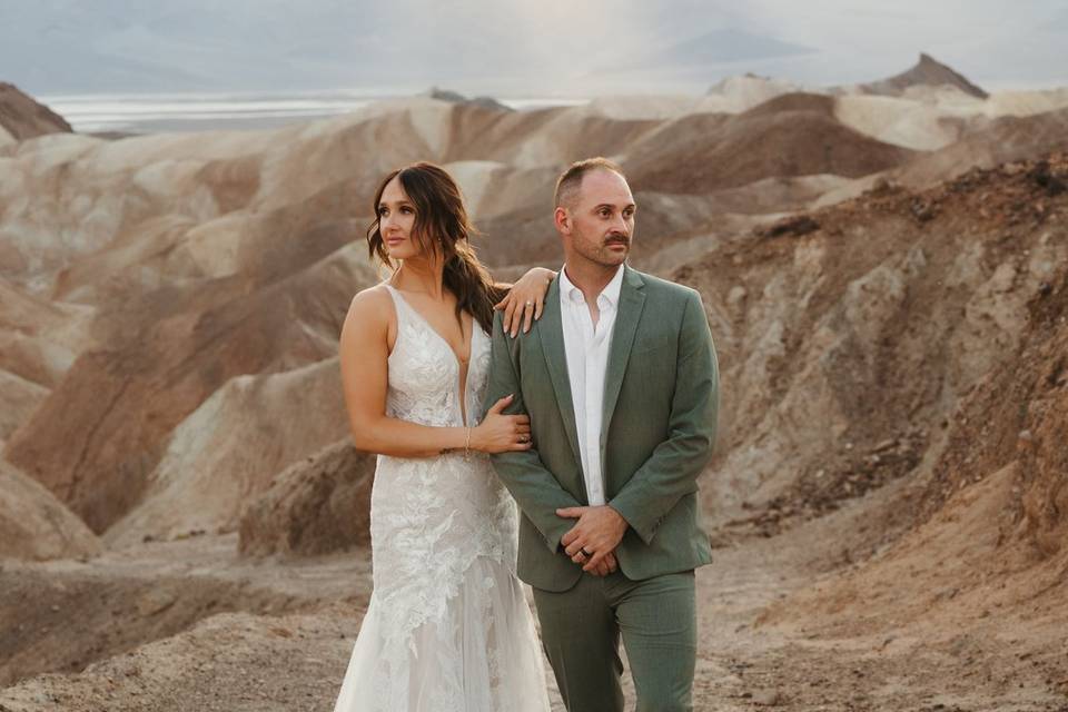 Death valley elopement