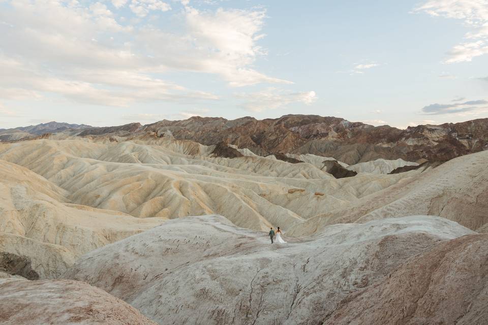 Death valley elopement