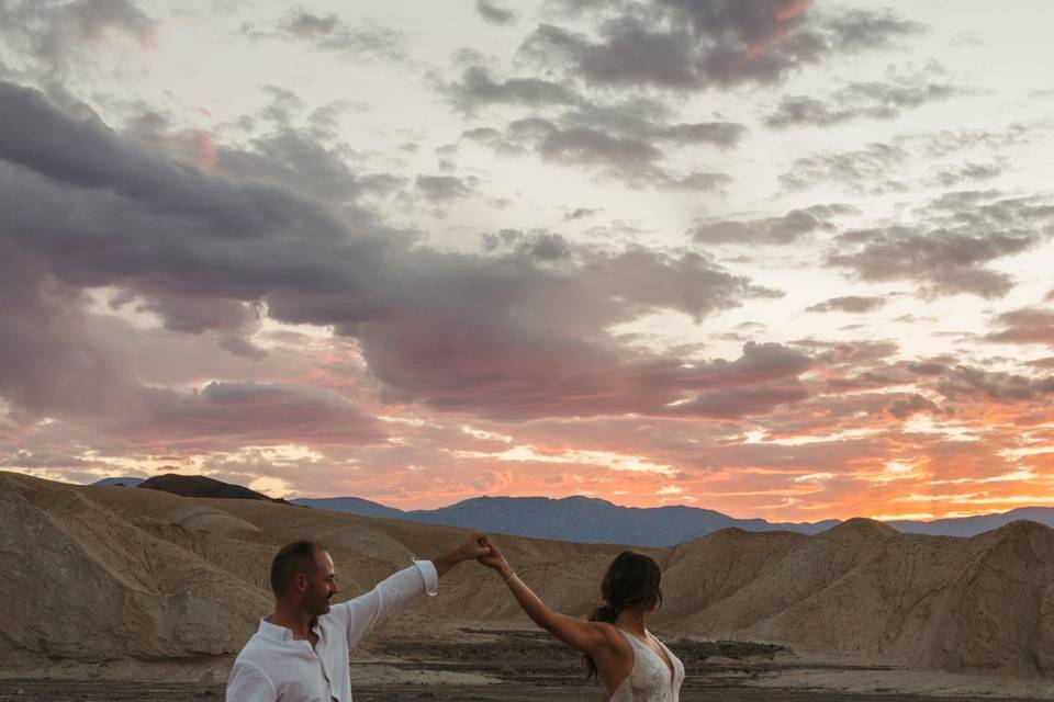 Death valley elopement