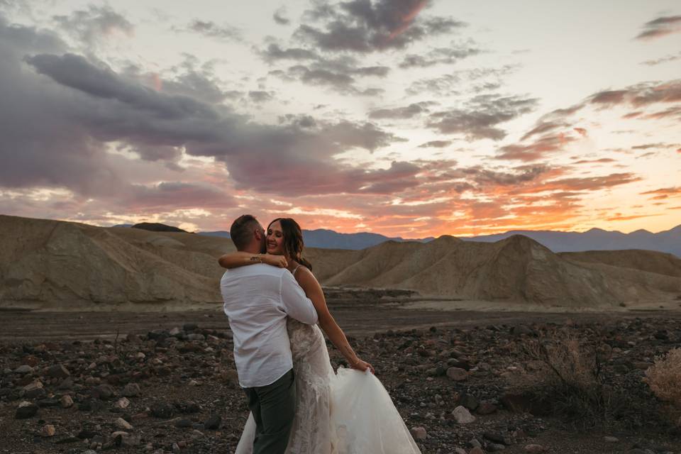 Death valley elopement