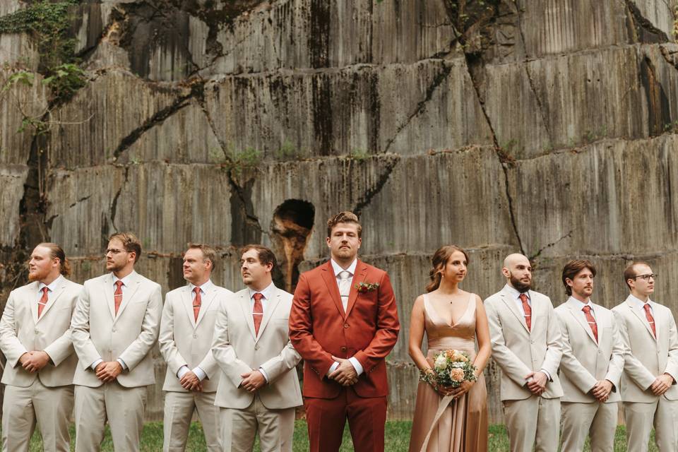 Fall wedding