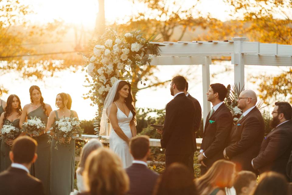 Fall wedding
