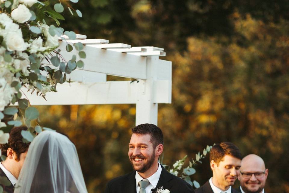 Fall wedding