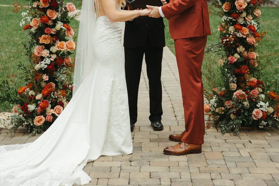 Fall wedding