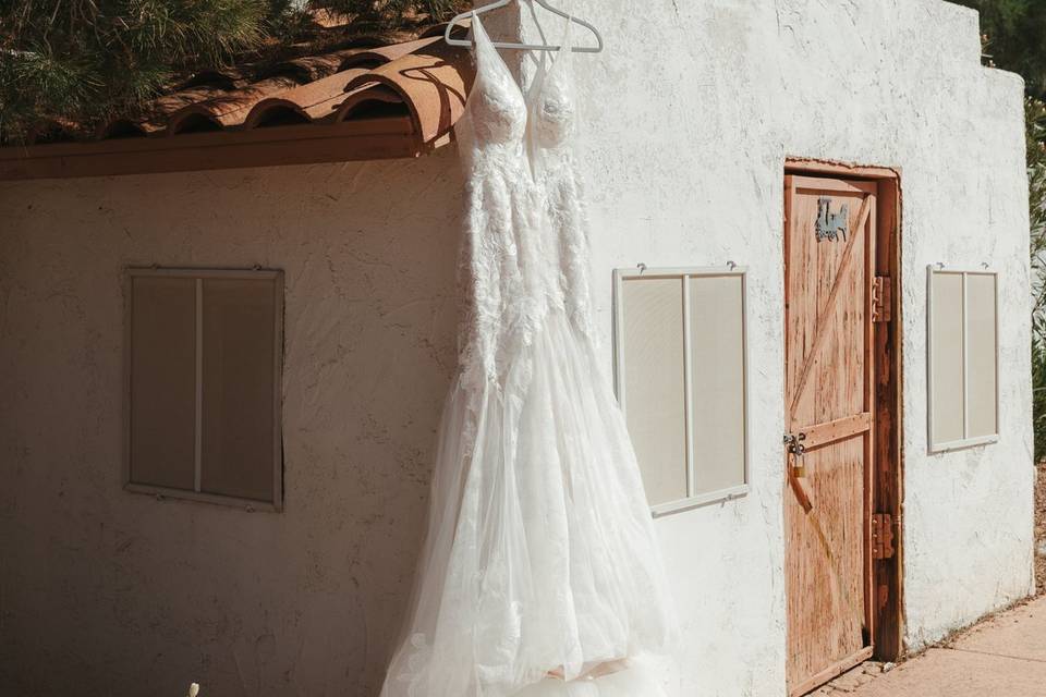 Desert wedding