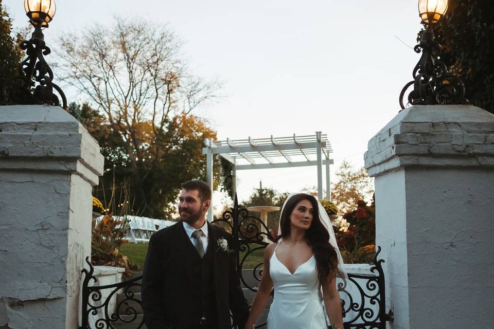 Blue hour wedding