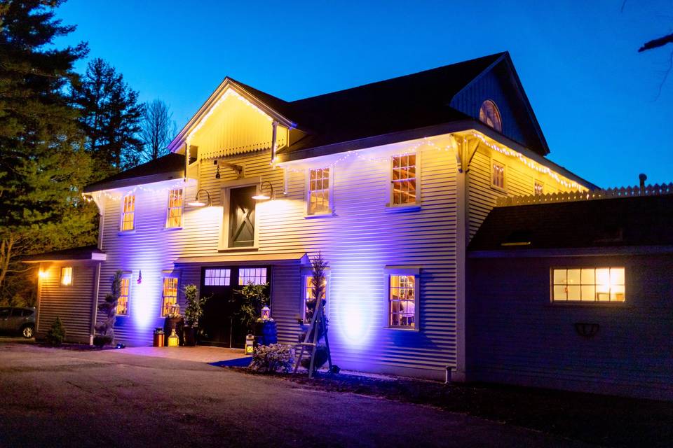 Barn at Night