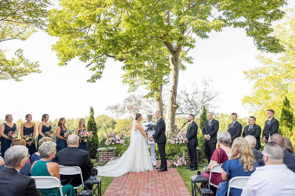 Hidden Garden Outdoor Ceremony