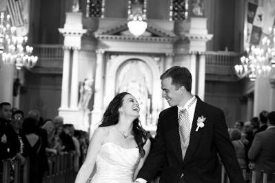 Ceremony, down the aisle