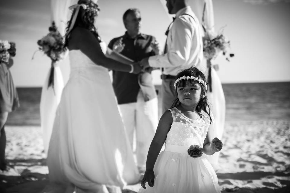 Beach wedding