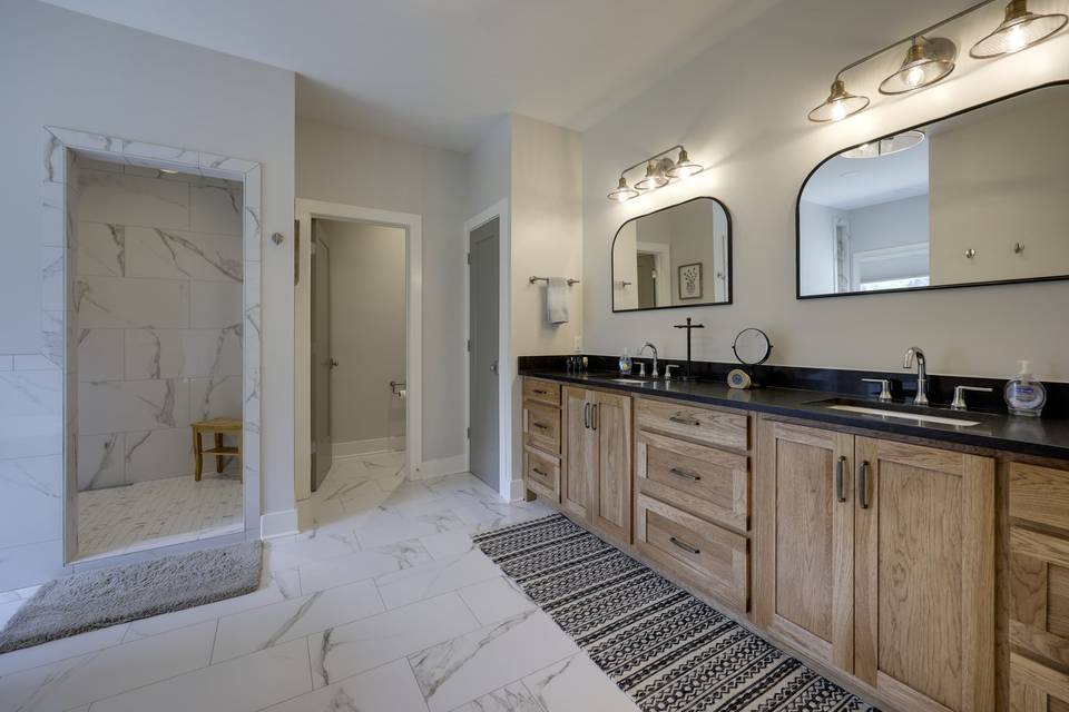 Master bathroom