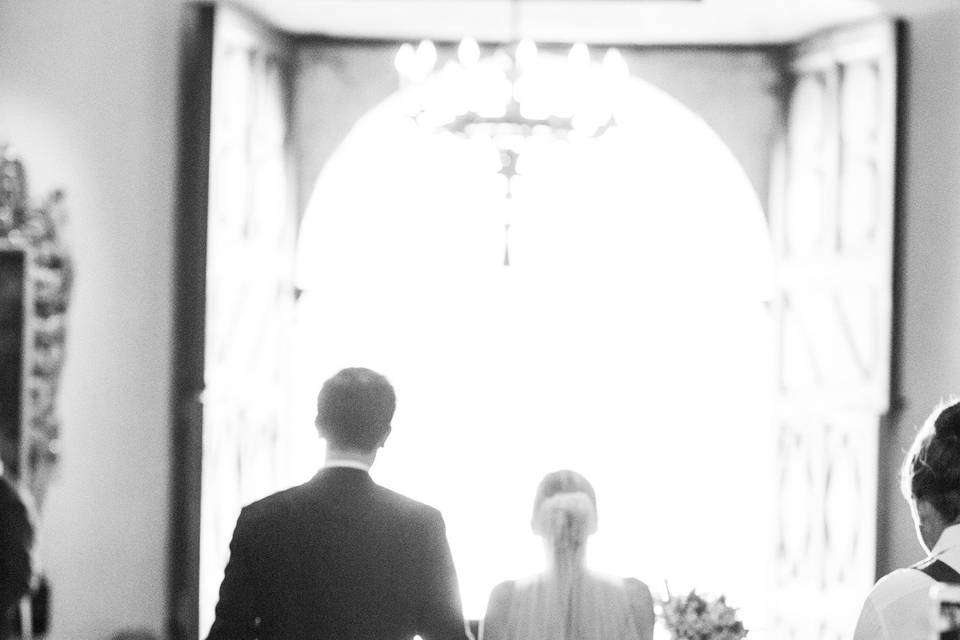 Newly wed couple
