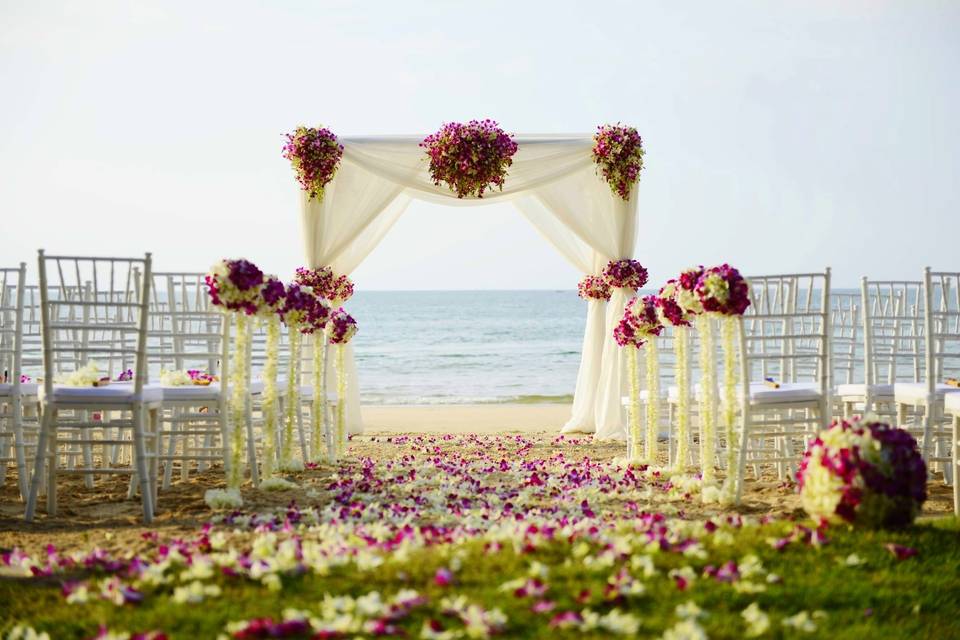 Beach wedding