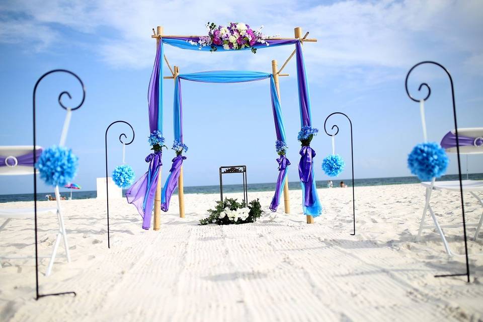 Beach wedding