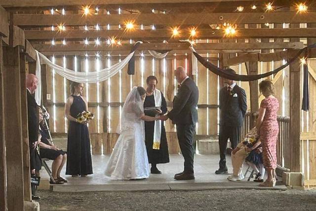 Barn ceremony
