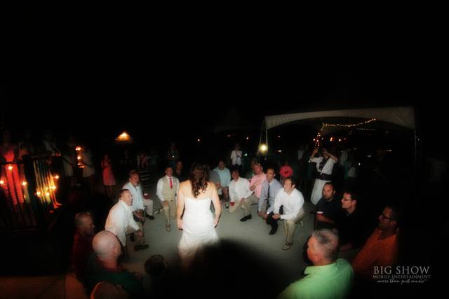 View from the DJ booth