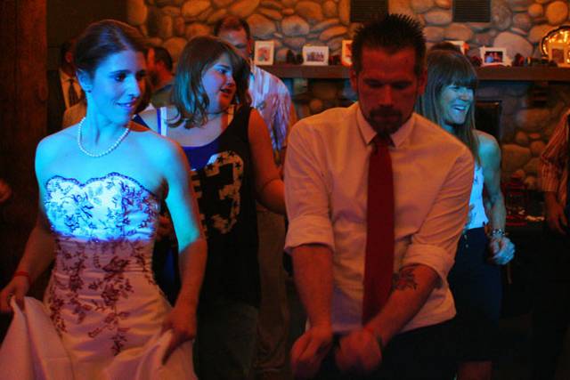 Newlyweds and the guests