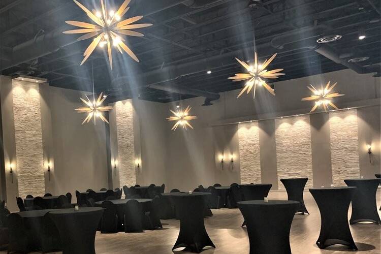 A starlit cocktail reception