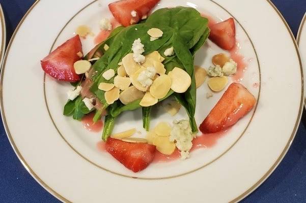 Strawberry, Spinach Salad