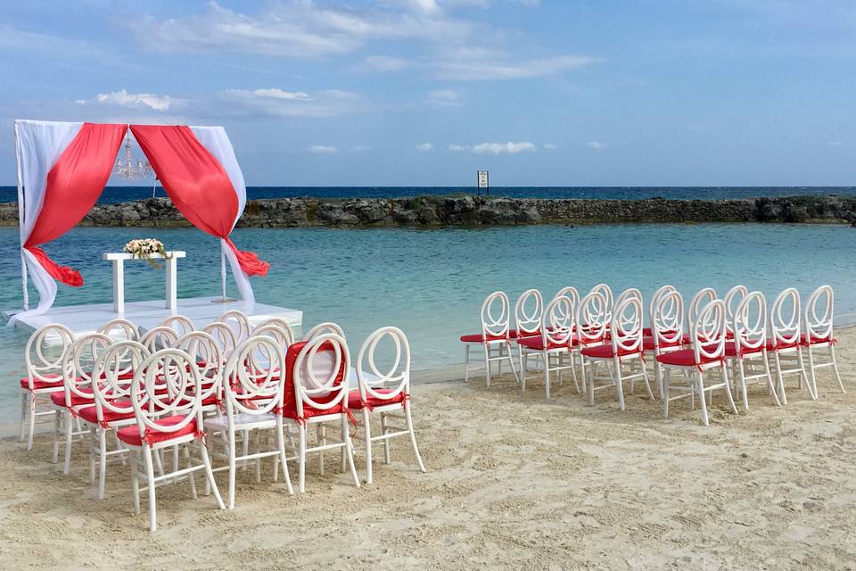 Beach wedding