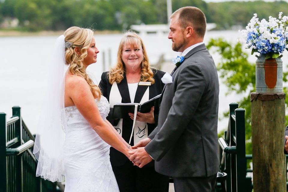 Officiant of the ceremony