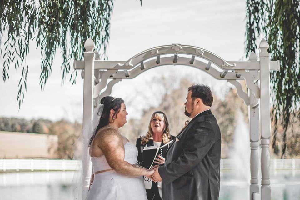 Waterfront ceremony