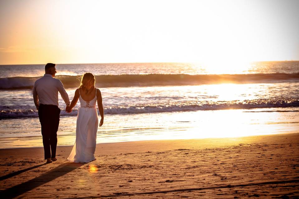 Coronado Sunset as Mr. & Mrs.