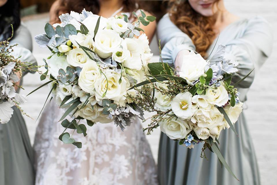 Bride & Bridesmaid Bouquets