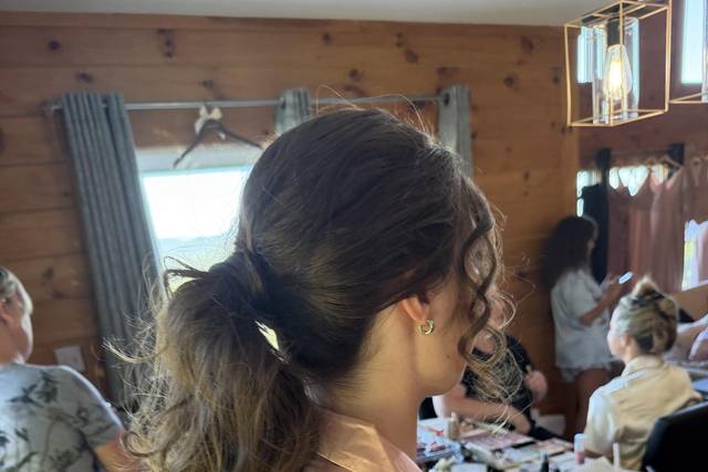 Pony updo