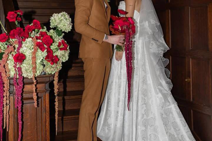 Bride and groom