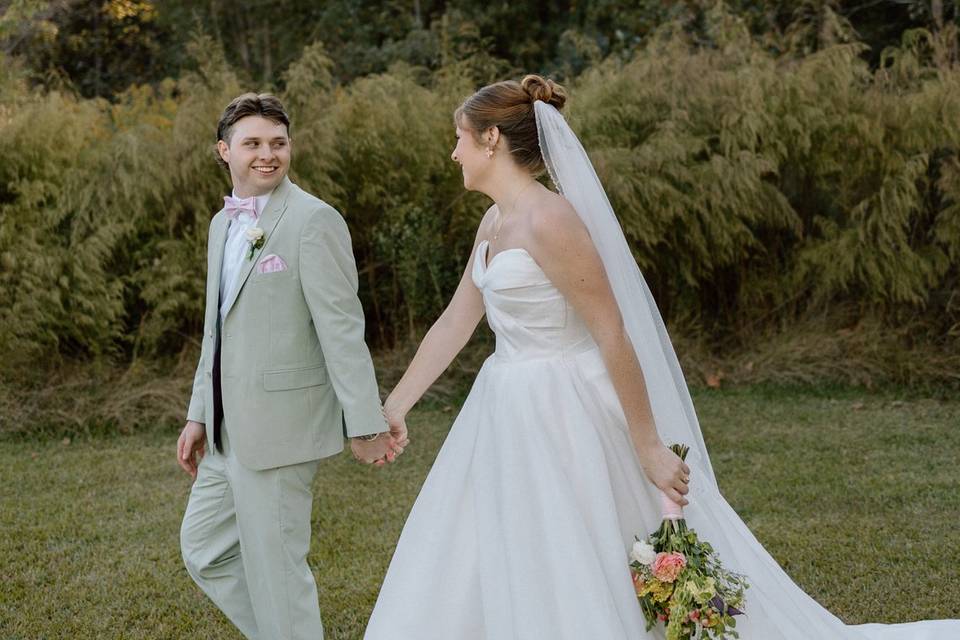 Bride and groom
