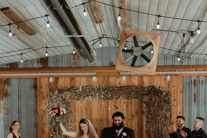 Bride and groom