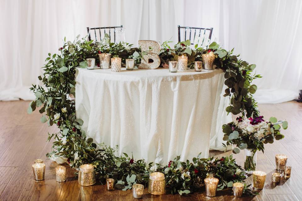 Sweetheart table goals