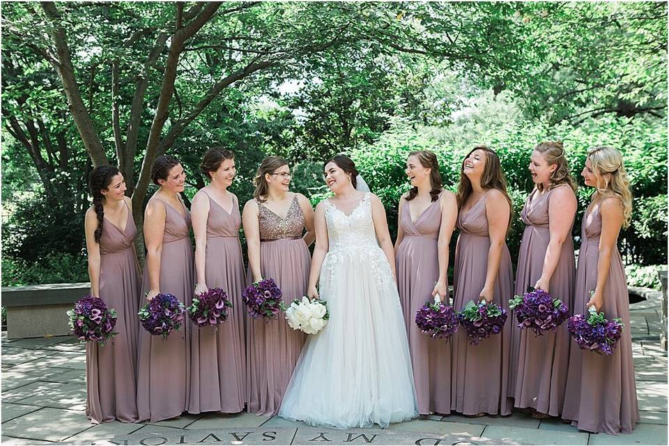 Wedding party - Kate Grace Photography