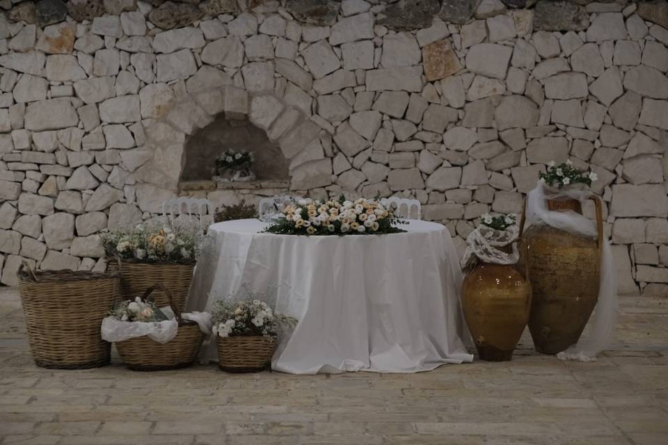 Bridal table