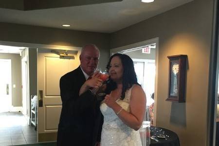 Bride and groom
