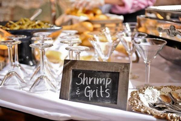 Shrimp and Grits Station