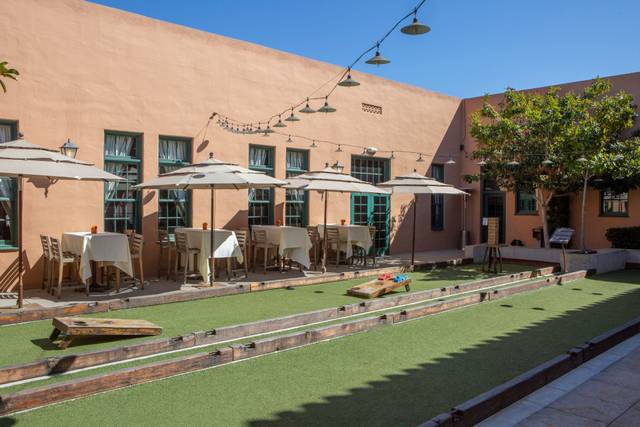 Bocce Courtyard