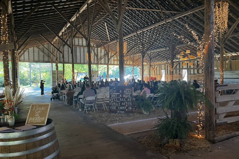 Entrance to Indoor Ceremony