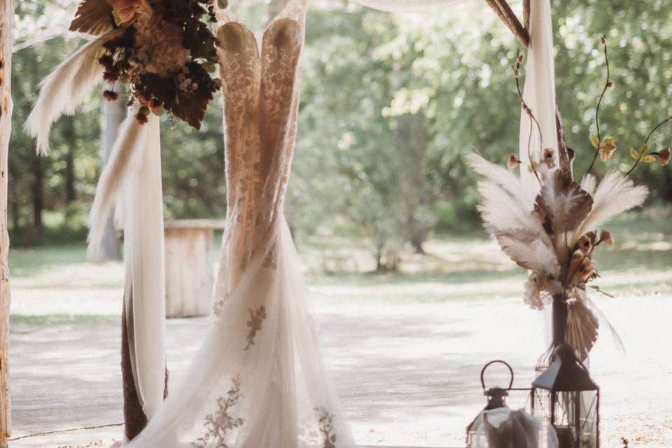 Indoor Ceremony Arch