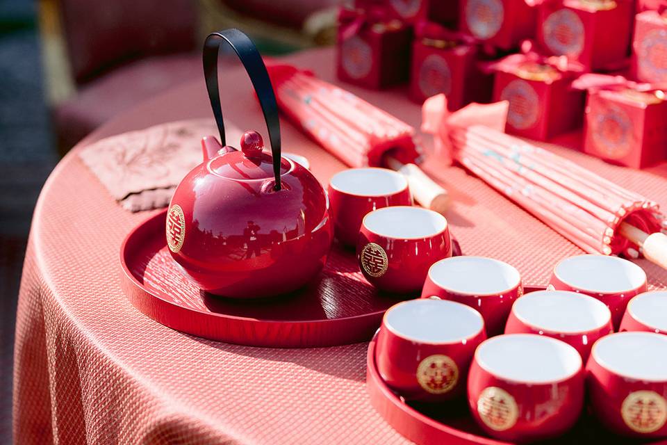 Chinese tea cerimony