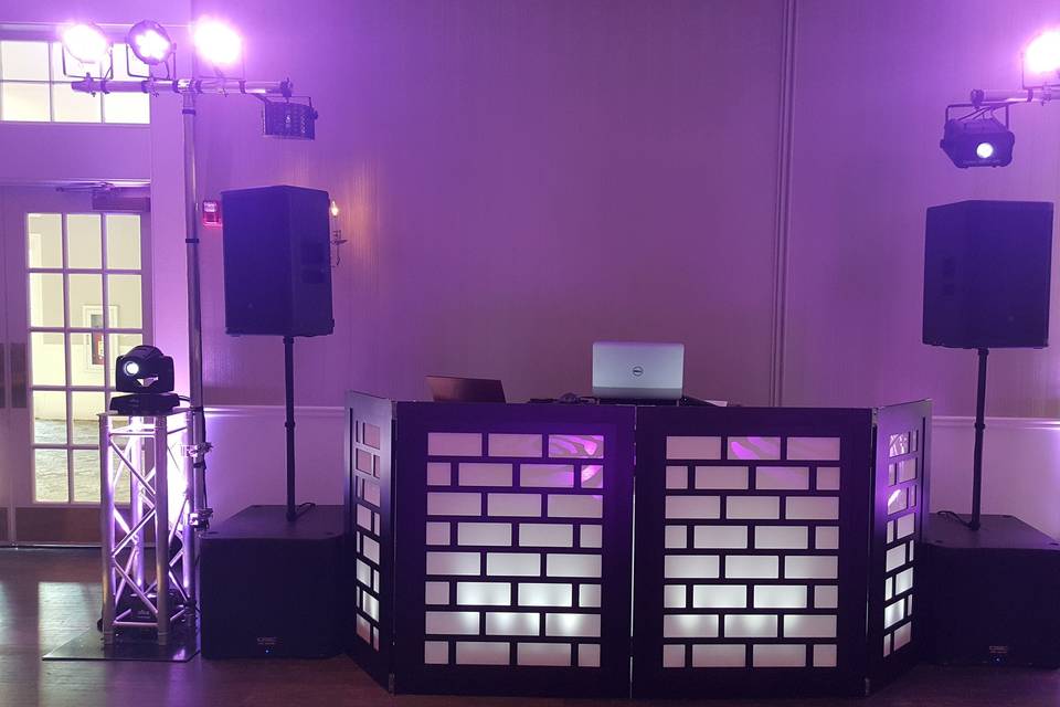 DJ setup