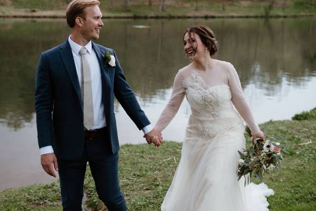 The happy couple